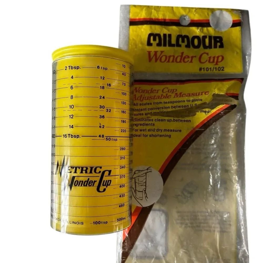 Milmour Metric Wonder Cup Wet/Dry Measuring Cup